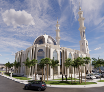 بناء المساجد مع كود الديار